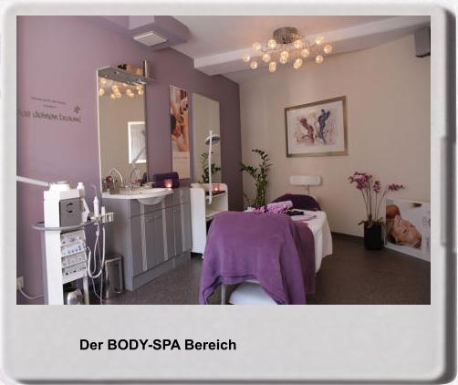 Der BODY-SPA Bereich